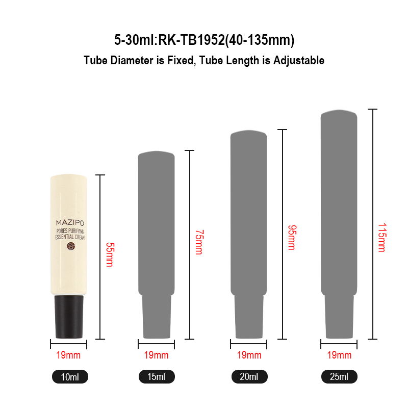 cosmet plastic tube soft plastic tube package