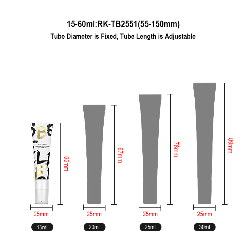 tube Press Pump Top Cosmetic Tubes 