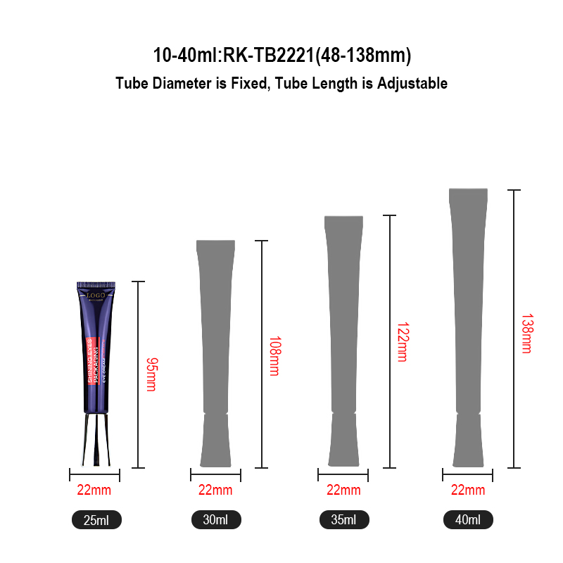 plastic tube PE PBL PCR long nozzle 