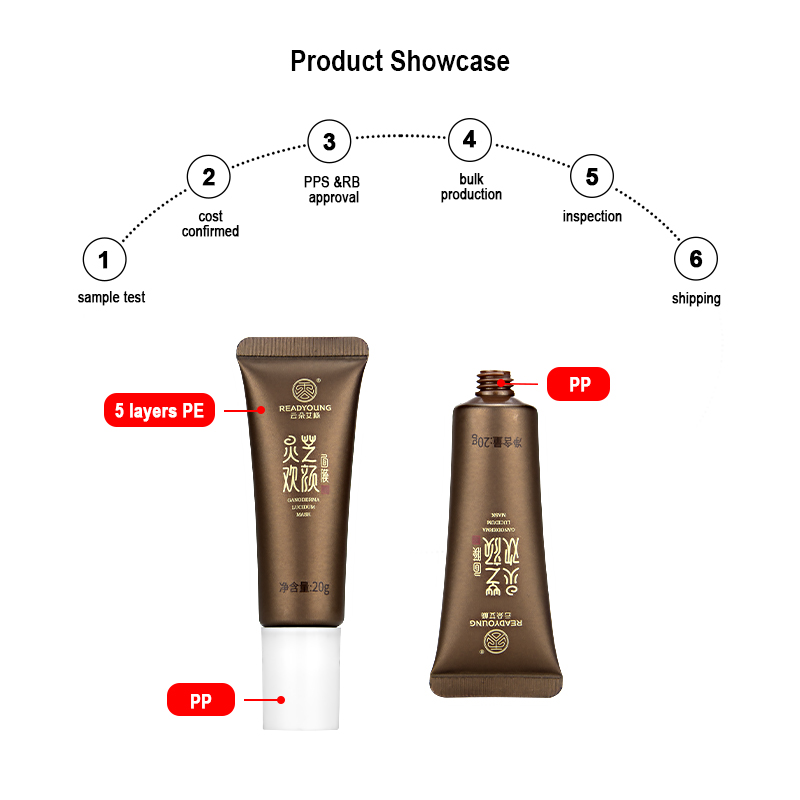 Factory Cosmetic Tube Packaging